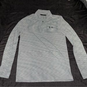Under Armour white performance athletic jacket size small